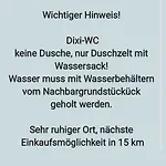 Kemping Wohnmobilstellplatz In Mecklenburg-vorpommern - Ab Juni Dixi Wc *